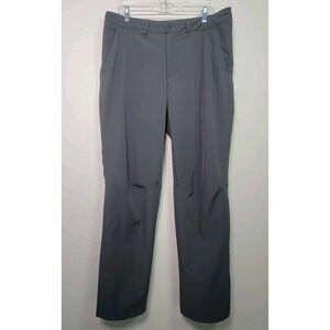 The North Face Mens 34x32 Pants Polyester Elastane Regular Fit Hiking Gray